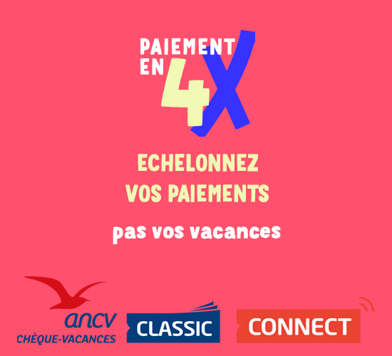 Paiements ANCV et 4X